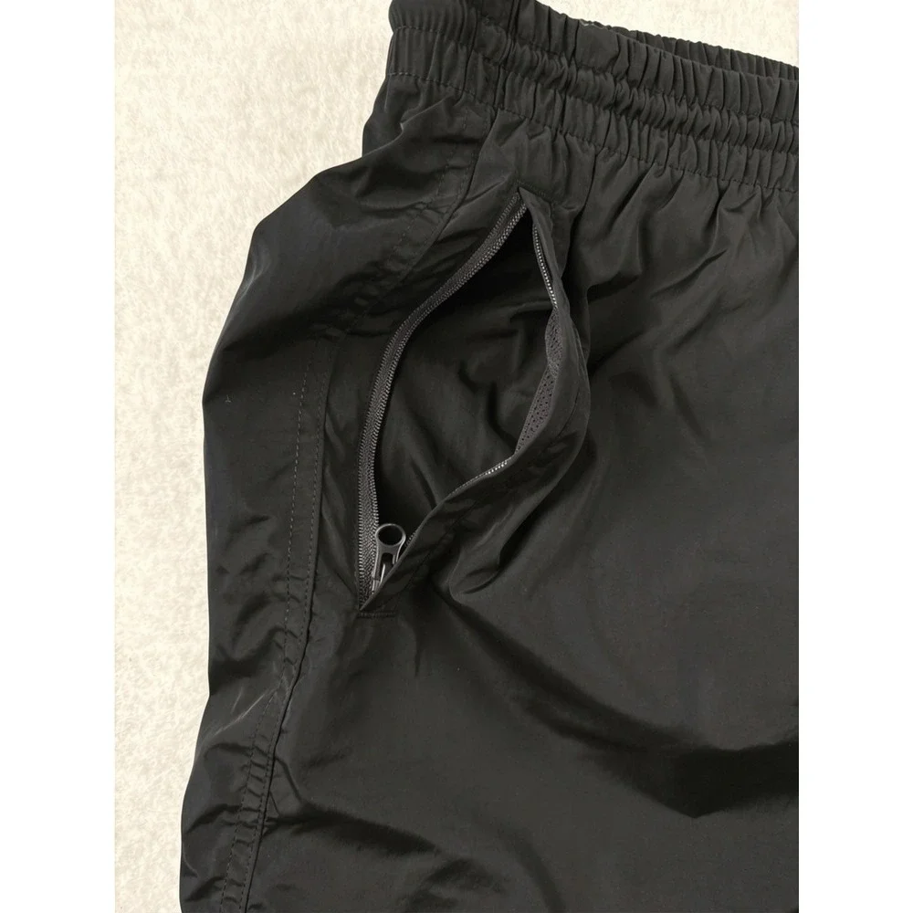 LCKR‎ Swim Trunks Men 2XL Black Lined Athletic Board Shorts Drawstring NWT
